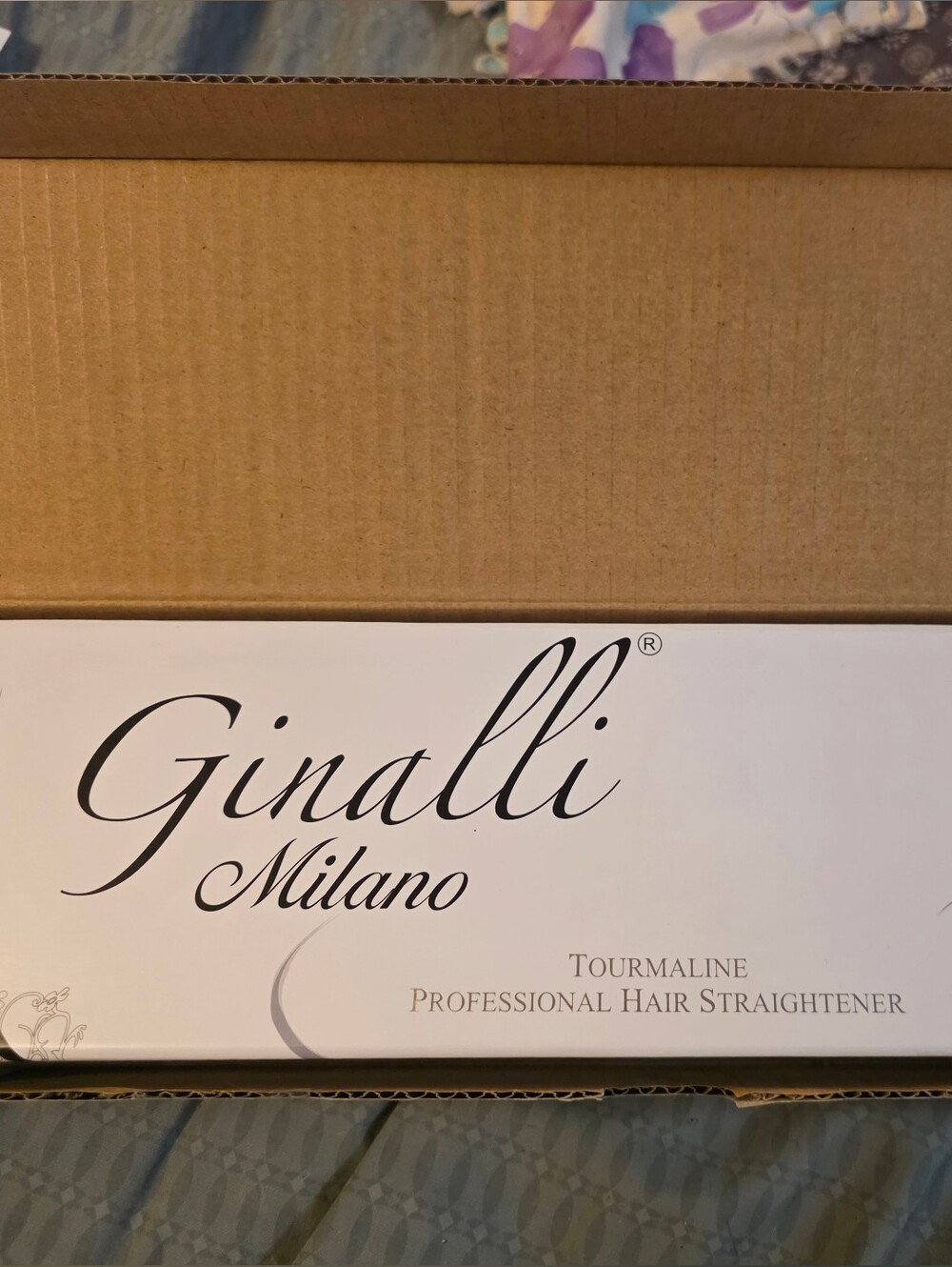 Ginalli Milano 1" Tourmaline Hair Straightener